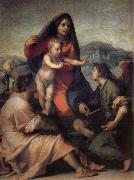 Andrea del Sarto, Holy Family with Angels